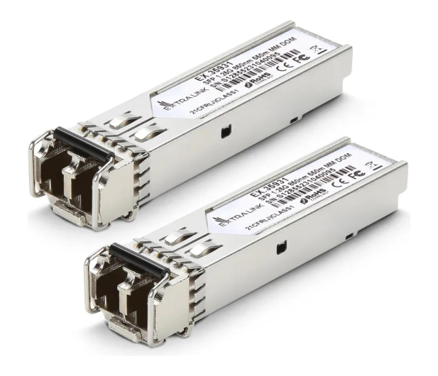ExtraLink SFP 1.25G 2-pack LC/UPC 550m multi mode (do HP/Aruba) - 1542978 - zdjęcie