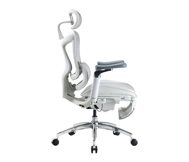 Sihoo DORO C300 Pro Mesh biały - 1542249 - zdjęcie 19
