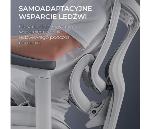 Sihoo DORO C300L Mesh biały - 1542355 - zdjęcie 6