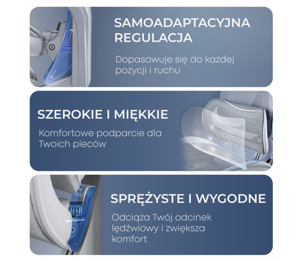 Sihoo DORO C300L Mesh biały - 1542355 - zdjęcie 4
