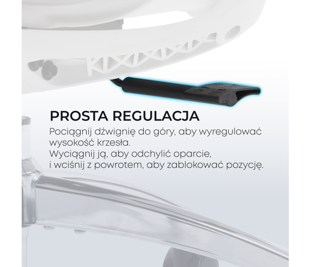 Sihoo DORO C300L Mesh biały - 1542355 - zdjęcie 13