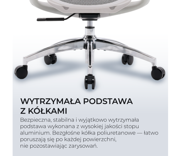 Sihoo DORO C300L Mesh biały - 1542355 - zdjęcie 15