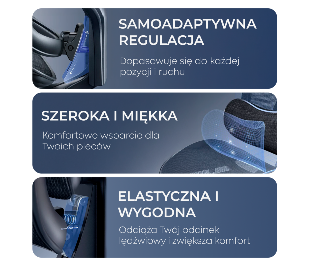 Sihoo DORO C300 Pro Mesh czarny - 1542248 - zdjęcie 4