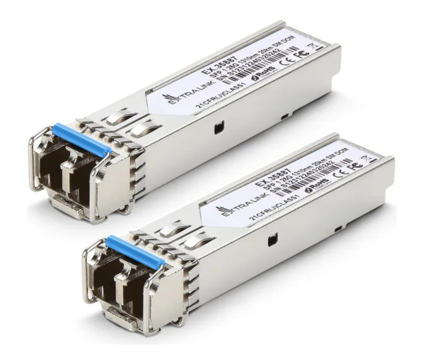 ExtraLink SFP 1.25G 2-pack LC/UPC 20km jednomodowy - 1542973 - zdjęcie