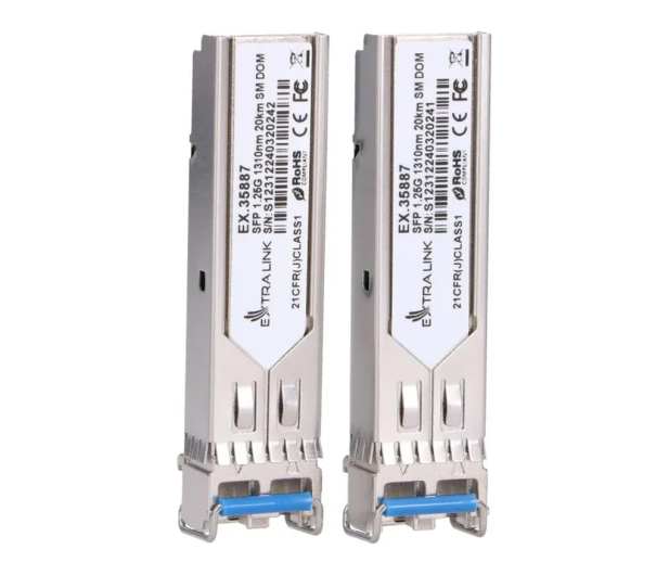 ExtraLink SFP 1.25G 2-pack LC/UPC 20km jednomodowy - 1542973 - zdjęcie 2