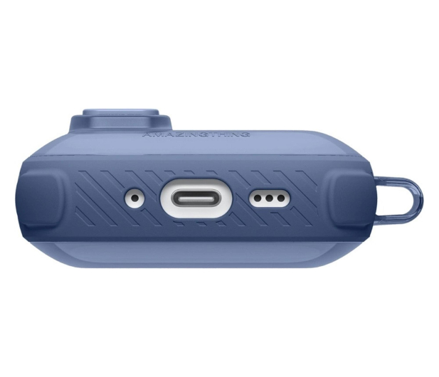 AmazingThing Titan Pro Mag Case Clear do AirPods Pro 3 - niebieskie - 1526980 - zdjęcie 5