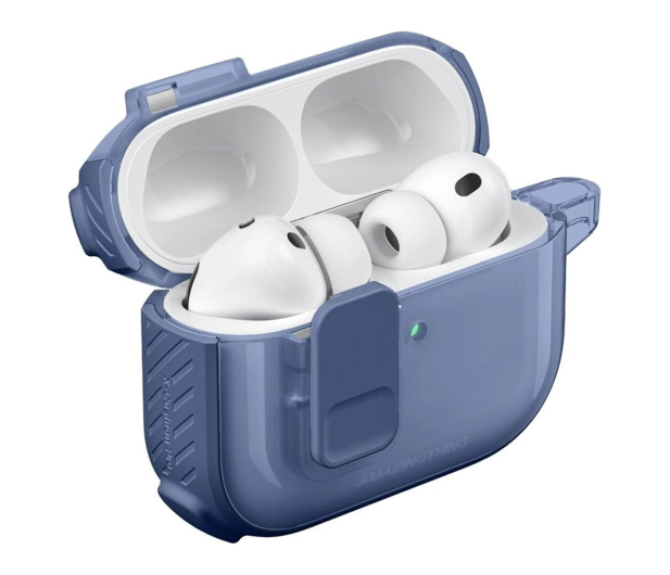 AmazingThing Titan Pro Mag Case Clear do AirPods Pro 3 - niebieskie - 1526980 - zdjęcie 7
