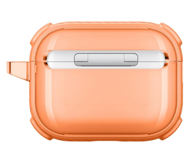 AmazingThing Titan Pro Mag Case Clear do AirPods Pro 3 - pomarańczowe - 1526981 - zdjęcie 2
