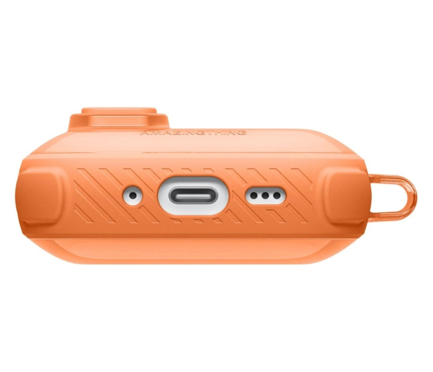 AmazingThing Titan Pro Mag Case Clear do AirPods Pro 3 - pomarańczowe - 1526981 - zdjęcie 5