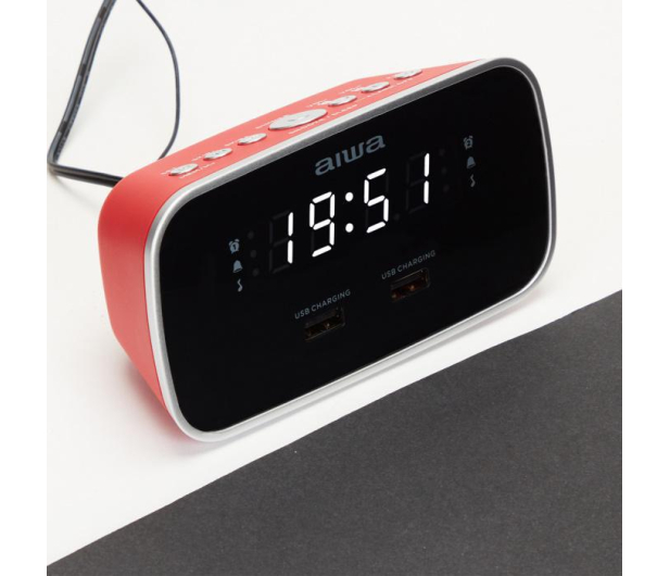 AIWA RADIOBUDZIK AIWA CRU-19RD # - 1460519 - zdjęcie 3