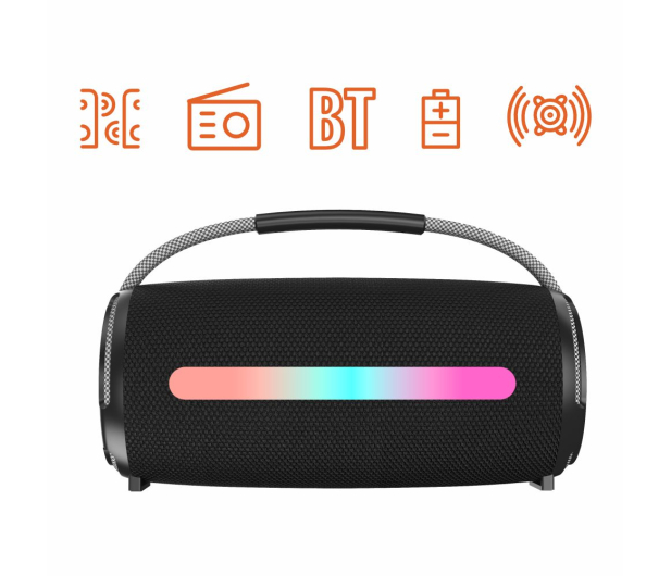 Manta GŁOŚNIK BT MANTA SPK140GO-BK ! - 1467604 - zdjęcie 5