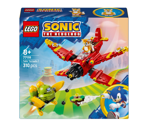 LEGO SONIC 77119 Tails i Tornado-1 - 1547423 - zdjęcie