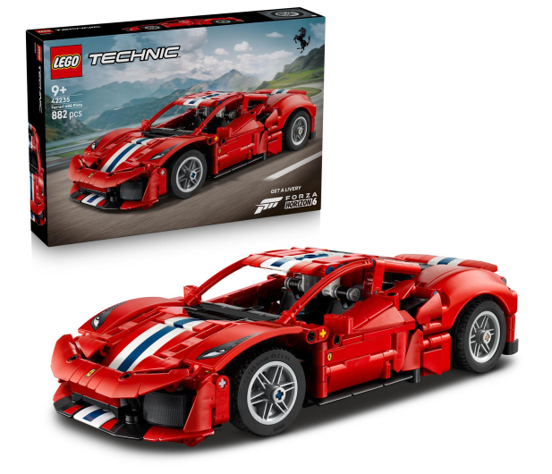 LEGO TECHNIC Samochód Ferrari 488 Pista 42235 Samochód Ferrari 48 - 1547397 - zdjęcie 2