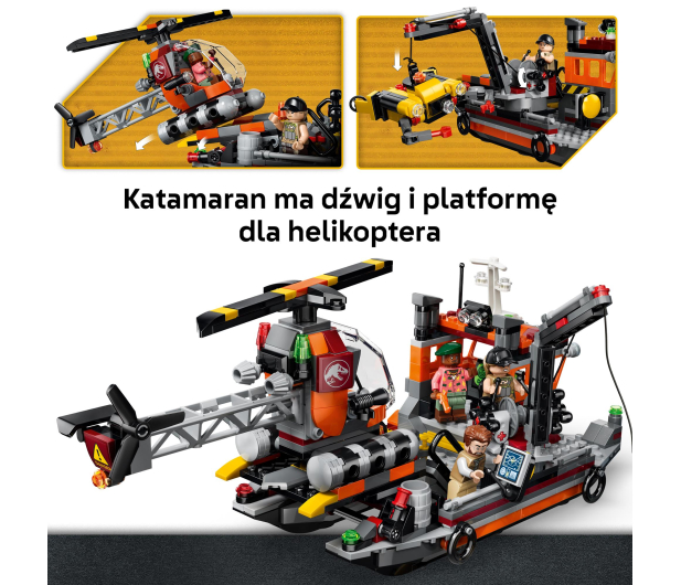 LEGO JURASSIC WORLD 77983 Atak mozazaura na łódź - 1547439 - zdjęcie 6