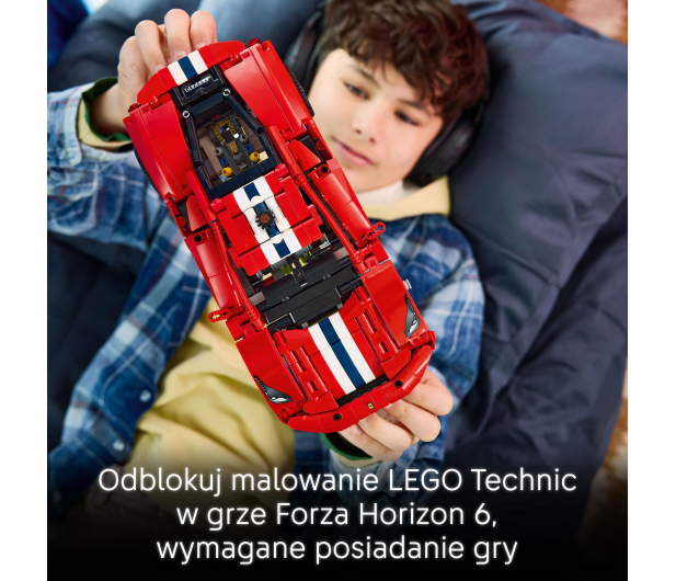 LEGO TECHNIC Samochód Ferrari 488 Pista 42235 Samochód Ferrari 48 - 1547397 - zdjęcie 8