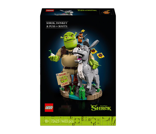 LEGO 72423 Shrek, Osioł i Kot w butach - 1547409 - zdjęcie