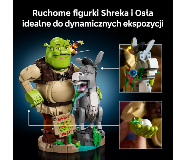 LEGO 72423 Shrek, Osioł i Kot w butach - 1547409 - zdjęcie 6