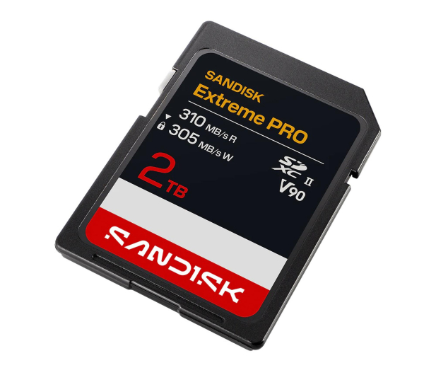 Sandisk 2TB SDXC Extreme PRO UHS-II V90 310/305 MB/s - 1549240 - zdjęcie 2