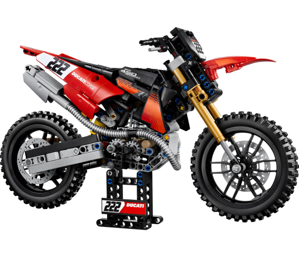 LEGO TECHNIC 42238 Motocykl Ducati Desmo450 MX Factory - 1547399 - zdjęcie 3