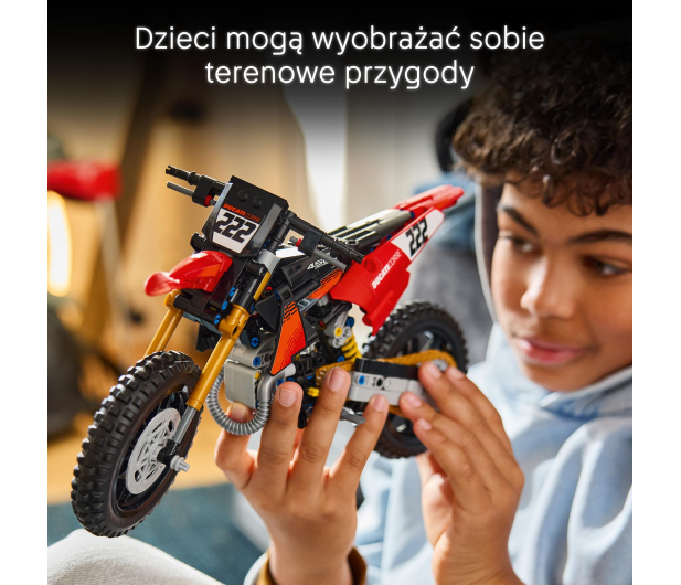 LEGO TECHNIC 42238 Motocykl Ducati Desmo450 MX Factory - 1547399 - zdjęcie 7