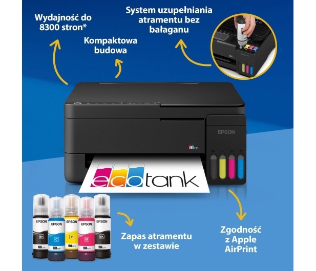 Epson EcoTank L3351 - 1546597 - zdjęcie 2