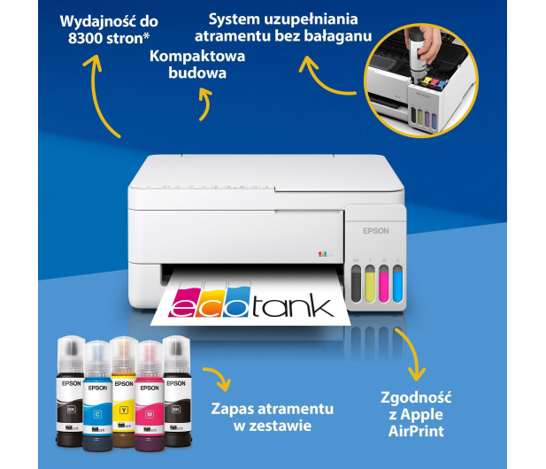 Epson EcoTank L3356 - 1546598 - zdjęcie 2