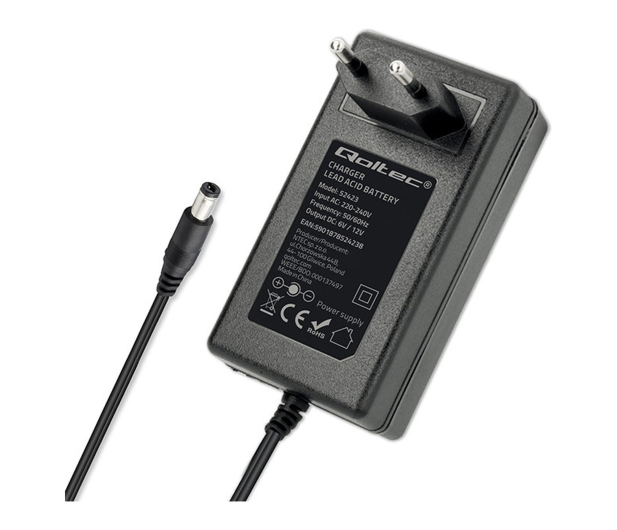 Qoltec Automatyczna ładowarka STD AGM GEL 6V/12V 1,5A, Prostownik - 1549500 - zdjęcie 4