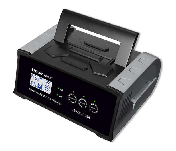 Qoltec Inteligentna ładowarka STD AGM GEL 12V/24V 25A - 1549509 - zdjęcie 5
