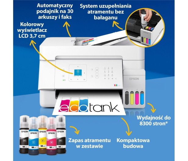Epson EcoTank L5396 - 1546601 - zdjęcie 2