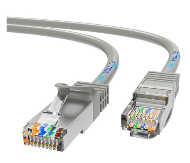 ExtraLink Kat.5e UTP 3m Patchcord LAN miedź skrętka - 1543662 - zdjęcie