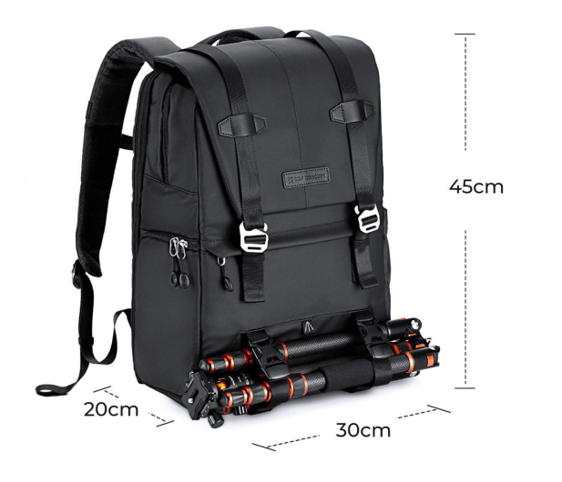 K&F Concept Urban Wander 20 l - czarny - 1550455 - zdjęcie 4