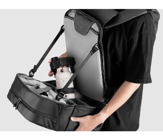 K&F Concept Urban Wander 20 l - czarny - 1550455 - zdjęcie 5