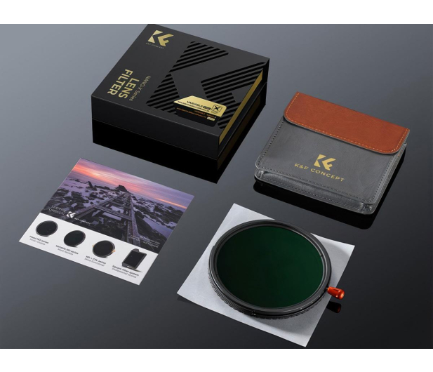 K&F Concept Nano-X MRC CPL & Fader ND2-32 & Black Mist 1/4 - 82 mm - 1550503 - zdjęcie 4