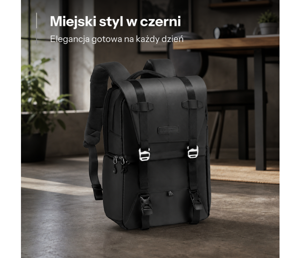 K&F Concept Urban Wander 20 l - czarny - 1550455 - zdjęcie 2