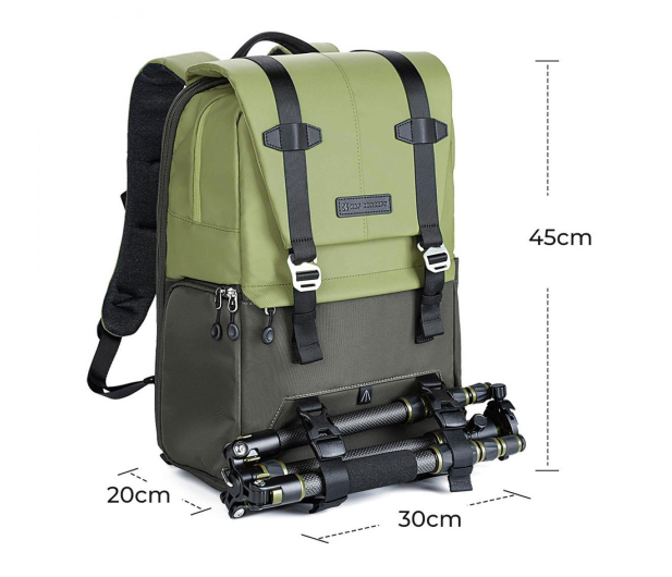 K&F Concept Urban Wander 20 l - zielony - 1550454 - zdjęcie 3