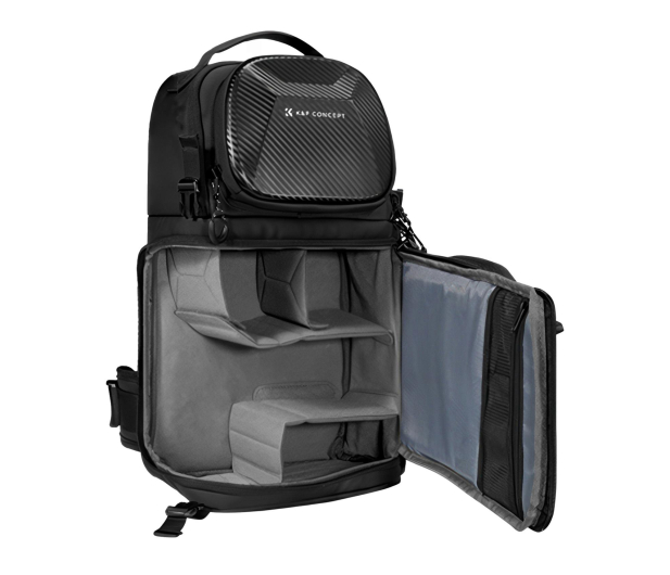 K&F Concept Urban Wander U02 10 l - czarny - 1550466 - zdjęcie 3