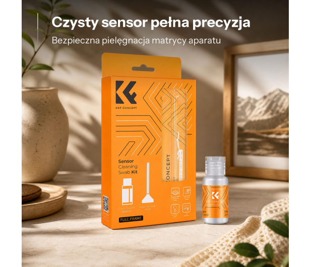 K&F Concept Zestaw czyszczący do matryc pełnoklatkowych Sensor Cleaning - 1550449 - zdjęcie 2