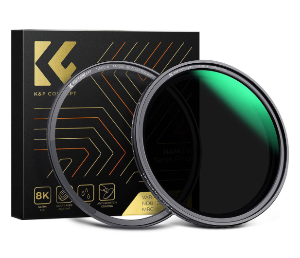 K&F Concept Nano-X MRC Fader ND8-128 - 62 mm - 1550417 - zdjęcie