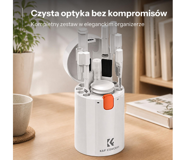 K&F Concept Zestaw akcesoriów czyszczących 20w1 do elektroniki - 1550424 - zdjęcie 3