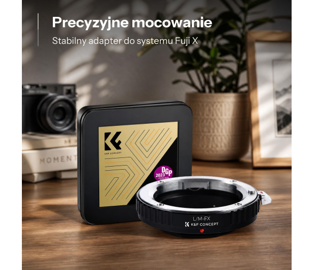 K&F Concept Adapter bagnetowy - Leica M / Fujifilm X - 1550430 - zdjęcie 6