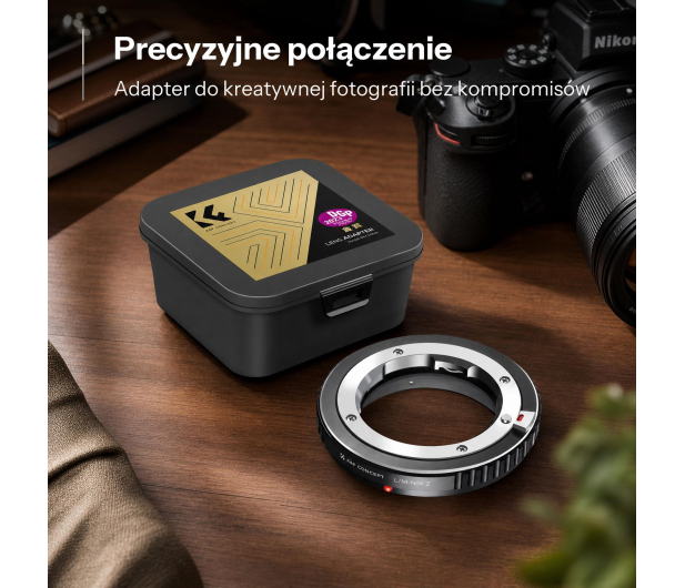 K&F Concept Adapter bagnetowy - Leica M / Nikon Z - 1550429 - zdjęcie 6