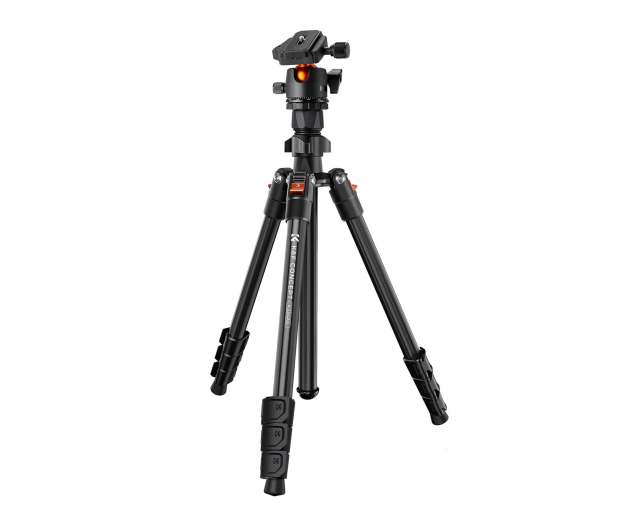 K&F Concept K234A0 z głowicą kulową BH-28L i uchwytem na telefon - 1550356 - zdjęcie