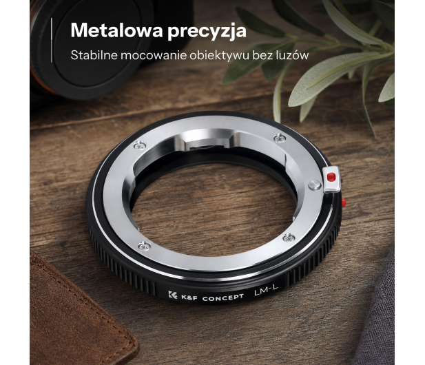 K&F Concept Adapter bagnetowy - Leica M / Leica L - 1550514 - zdjęcie 4