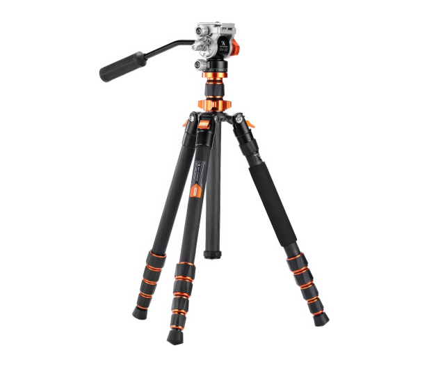K&F Concept Video O255C4 z głowicą FH-03 - 1550472 - zdjęcie