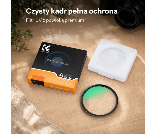 K&F Concept A-Series MC UV - 58 mm - 1550391 - zdjęcie 3