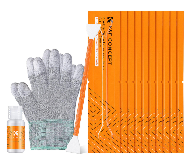 K&F Concept Zestaw czyszczący do matryc APS-C - 1550425 - zdjęcie