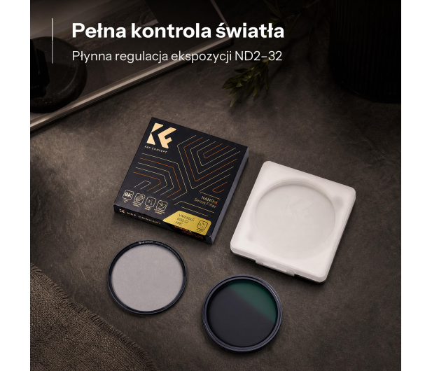 K&F Concept Nano-X MRC Fader ND2-32 - 77 mm - 1550416 - zdjęcie 2