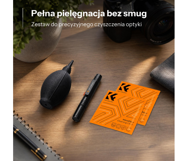 K&F Concept Zestaw czyszczący Cleaning Kit 3w1 - 1550427 - zdjęcie 2