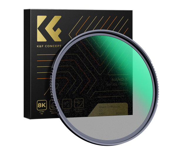 K&F Concept Nano-X MRC Black Mist 1/2 - 82 mm - 1550370 - zdjęcie