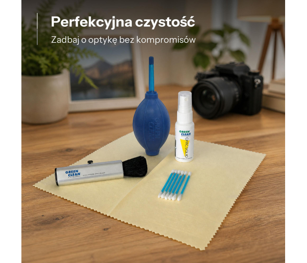 Green Clean Podstawowy zestaw czyszczący do aparatów - 1550529 - zdjęcie 2
